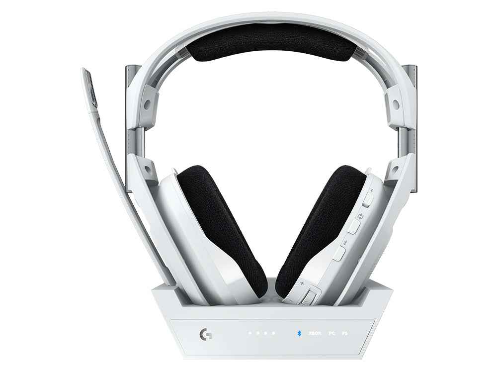 Logitech G Astro A50 LIGHTSPEED Wireless Gaming Headset + Base Station (White)