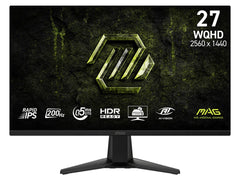 Pre- owned MSI MAG 275QF E20 27" QHD Rapid IPS 200Hz Gaming Monitor