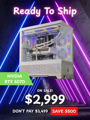 EZR R7-7800X3D | RTX 5070 - Allied Patriot MKII White