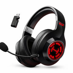 Edifier G2 Wireless 2.4ghz/Bluetooth 7.1 Surround Sound RGB USB Gaming Headset - Black