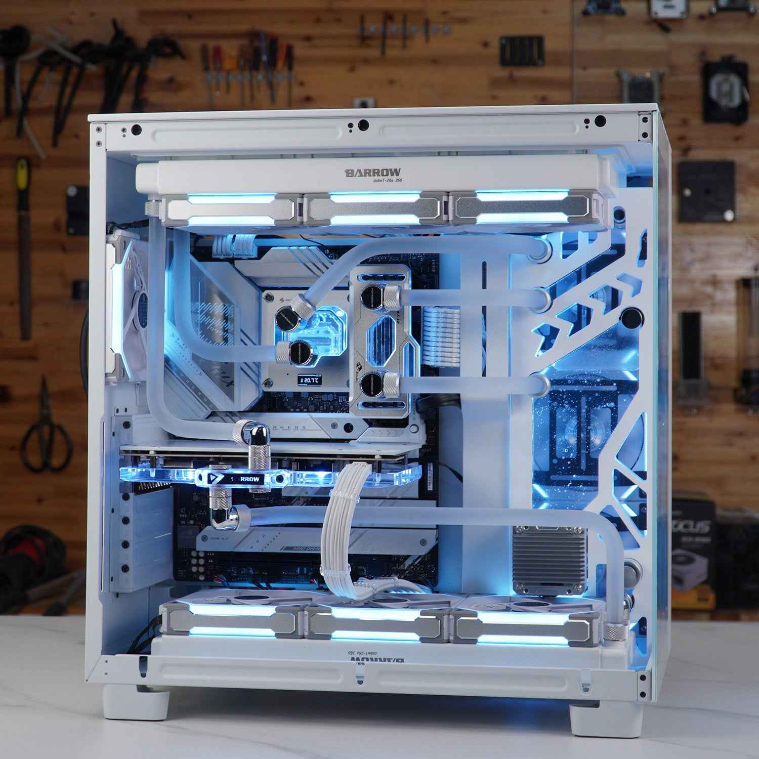 NZXT H9 FLOW Custom Liquid Cooling System Kit