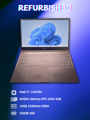 Pre-owned Infinity NBINF-O5-12R51 15 I7-12650H RTX 4050 6GB Gaming Laptop
