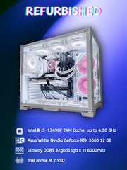 Pre-owned Intel I5-13490F with RTX 3060 Gaming PC Desktop