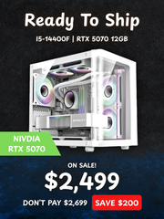 EZR I5-14400F | RTX 5070 12gb