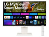 LG MyView 32SR83U-W 31.5" 4K IPS Smart webOS Monitor