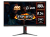 AOC CQ27G4 27" QHD VA 180Hz Adaptive-Sync Curved Gaming Monitor