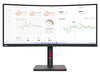 Lenovo ThinkVision T34w-30 34" WQHD VA 60Hz Curved Monitor