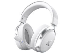 MCHOSE V9 Pro Wireless Gaming Headset with Noise Canceling Microphone - Icy White