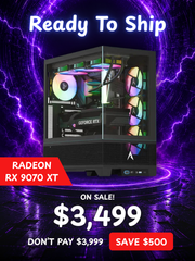 EZS R7-9850X3D | RX 9070 XT - Allied Patriot MKII Black
