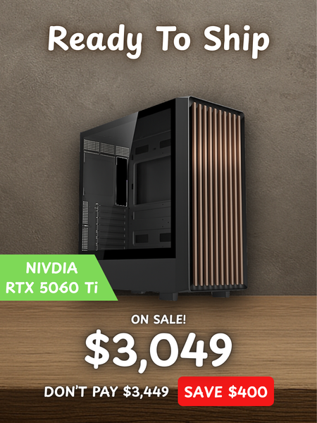 EZR R7-7800X3D | RTX 5060 Ti - Gong Black
