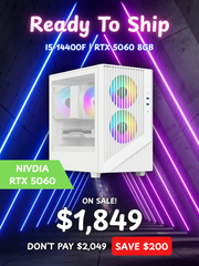 EZR I5-14400F | RTX 5060 8gb