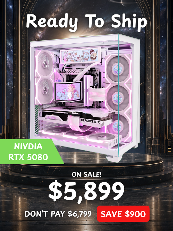 EZR R7-9800X3D | RTX 5080 - Lian Li O11 Vision White