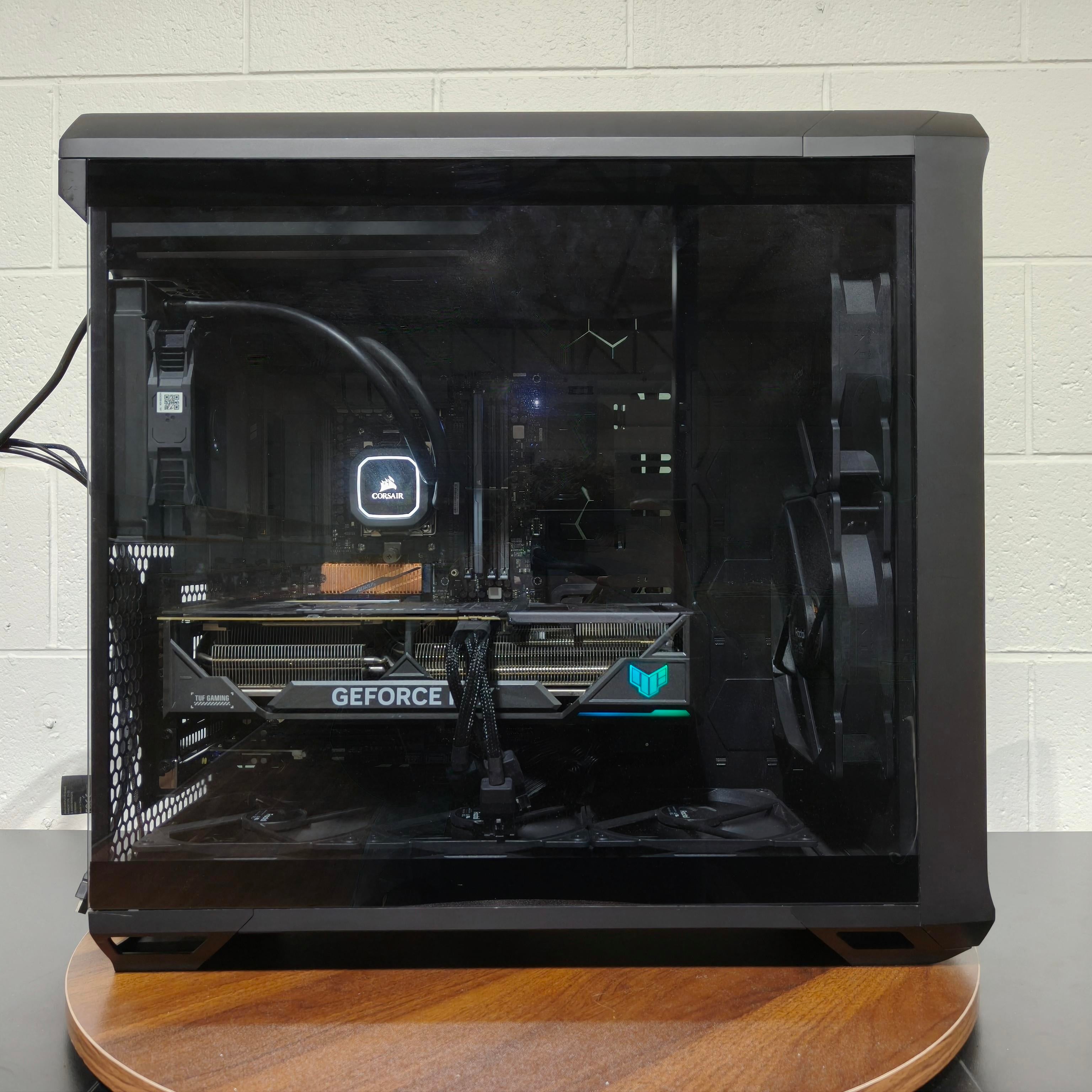 REFURBISHED AMD 7800X3D with RTX 4080 Gaming PC Desktop