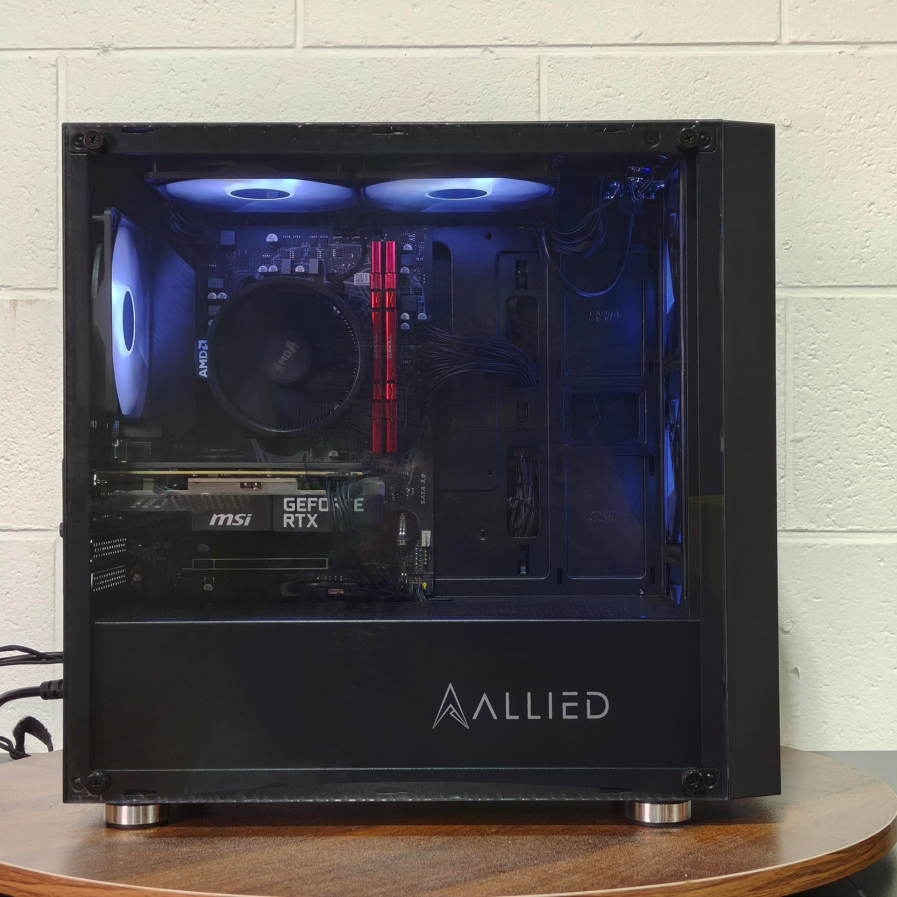 REFURBISHED AMD 5500 RTX3060 Gaming PC Desktop