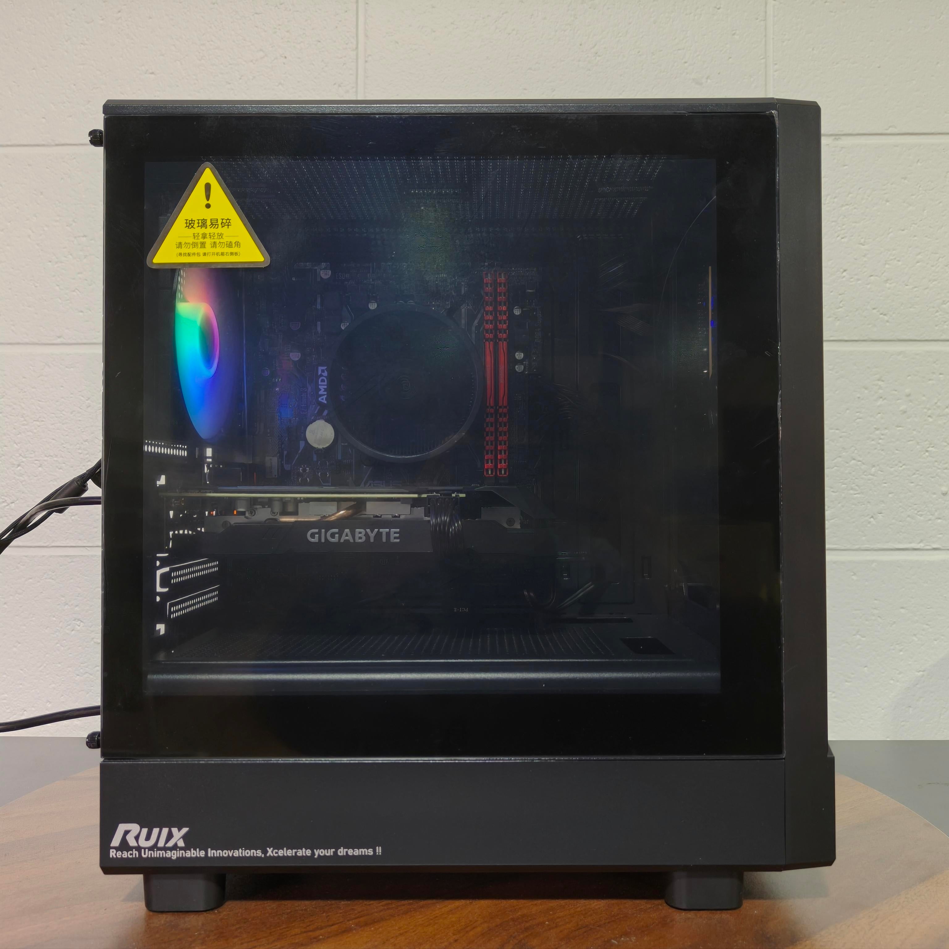 REFURBISHED AMD 3300X with GTX1660Ti Gaming PC Desktop