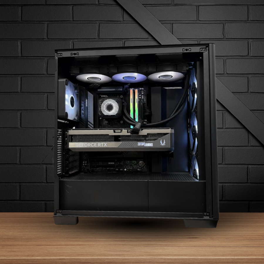 Pre-owned Ryzen 7 9800X3D with RTX 5080 Gaming PC Desktop