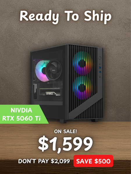 EZR R5-5500 | RTX 5060 Ti - Eagle Black