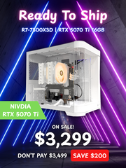 EZR R7-7800X3D | RTX 5070 Ti 16GB