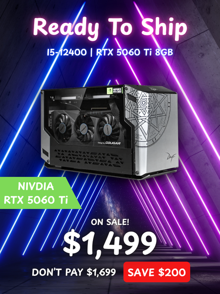 EZR I5-12400 | RTX 5060 Ti 8gb