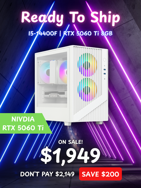 EZR I5-14400F | RTX 5060 Ti 8gb