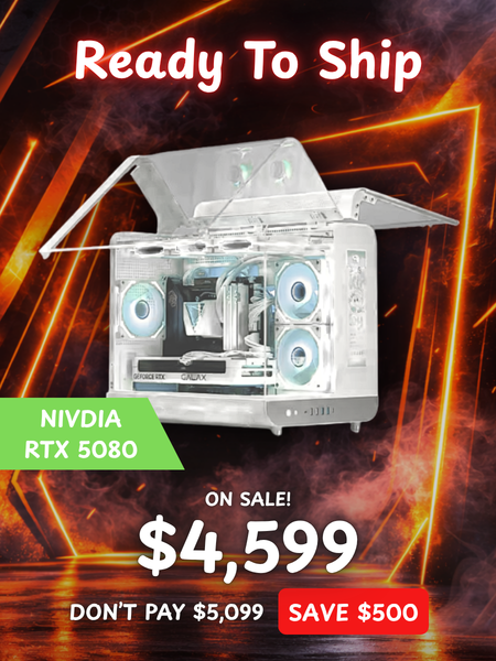 EZR R7-9800X3D | RTX 5080 - Phantom Wings White
