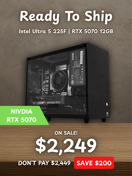 EZR Ultra 5 225F | RTX 5070 12gb