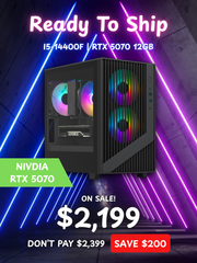 EZR I5-14400F | RTX 5070 12gb