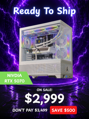 EZS R7-7800X3D | RTX 5070 - Allied Patriot MKII White