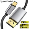Dorewin 1m Type C To Displayport Cable