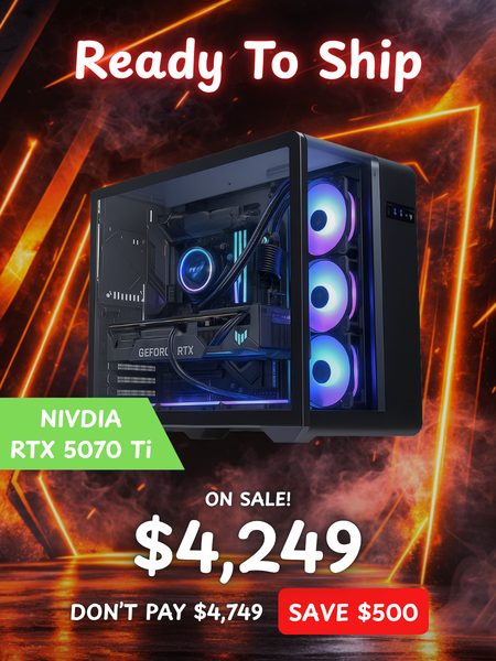EZR R7-9800X3D | RTX 5070 Ti - WT Asgard Black