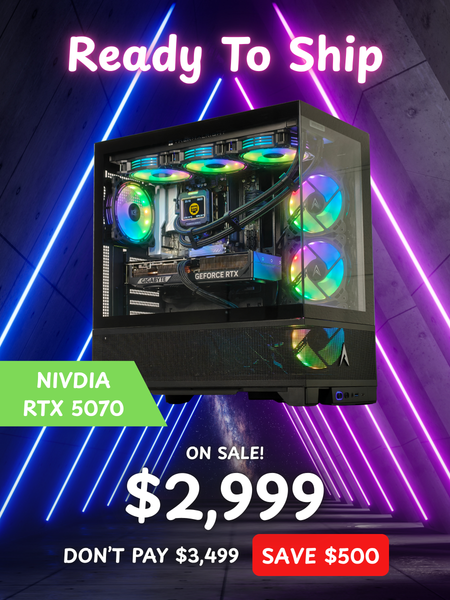 EZR R7-7800X3D | RTX 5070 - Allied Patriot MKII Black