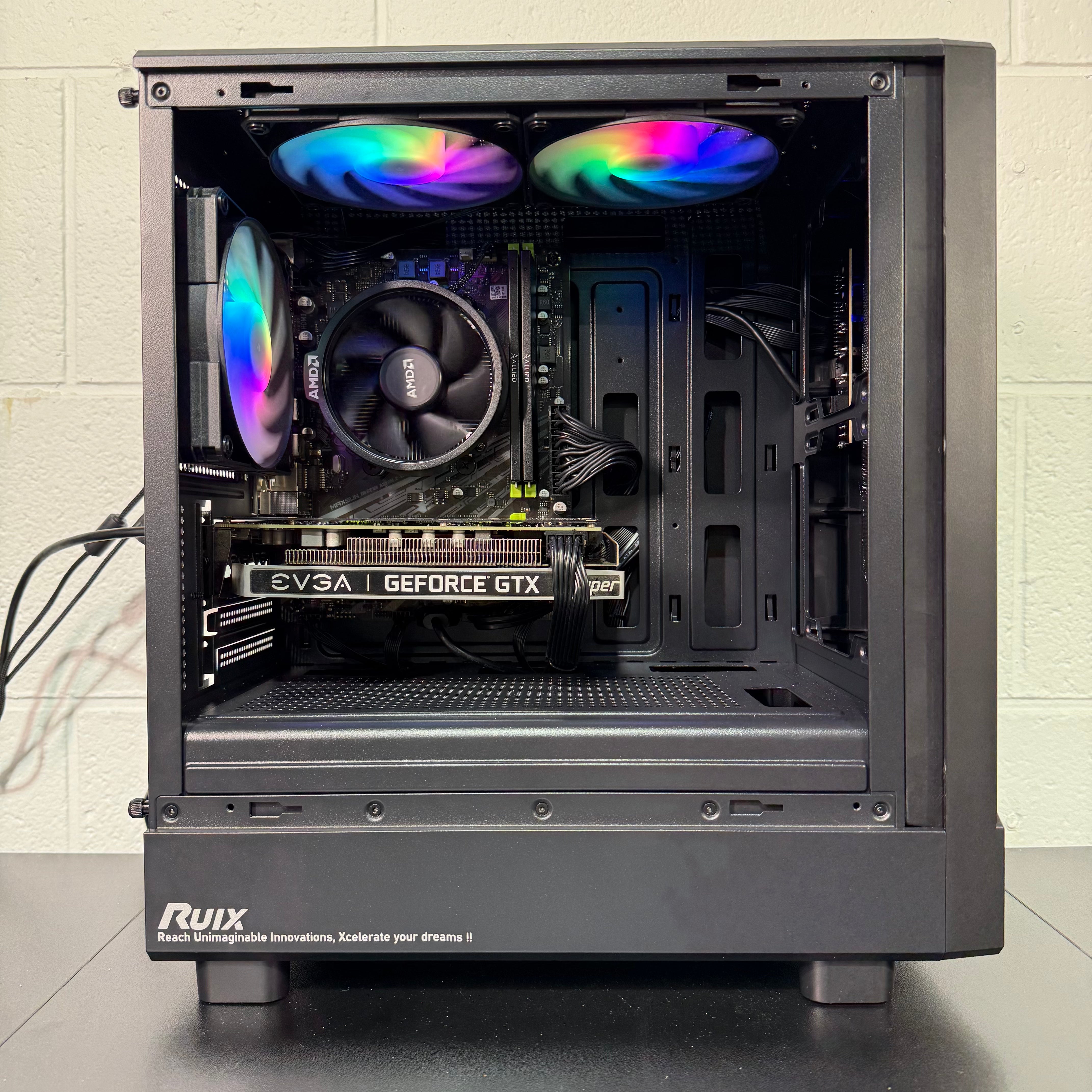 REFURBISHED RYZEN 5 1600 GTX 1660 SUPER GAMING PC