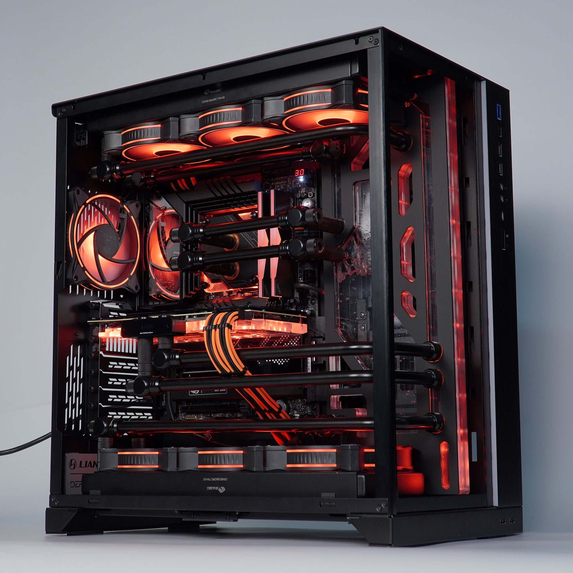 Lian Li PC-O11 Dynamic XL Custom Liquid Cooling Kit