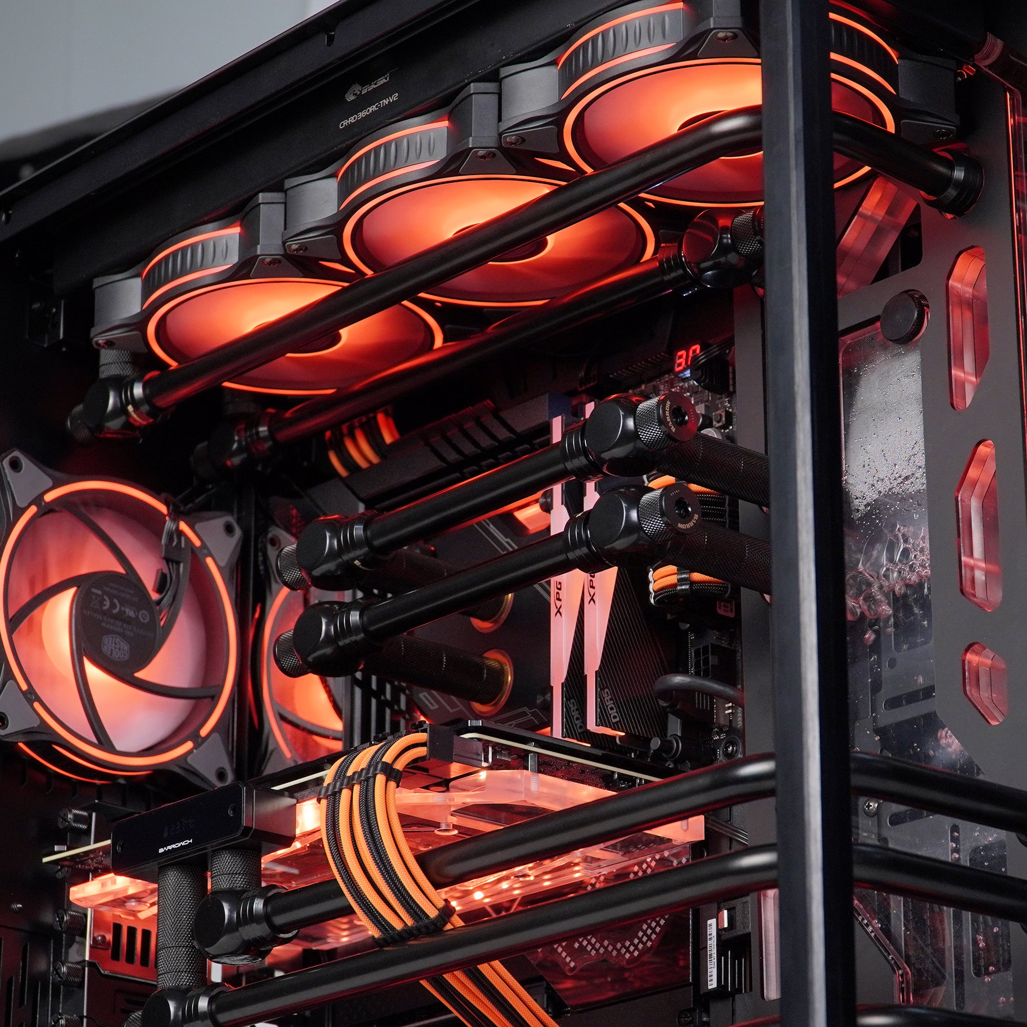 Lian Li PC-O11 Dynamic XL Custom Liquid Cooling Kit