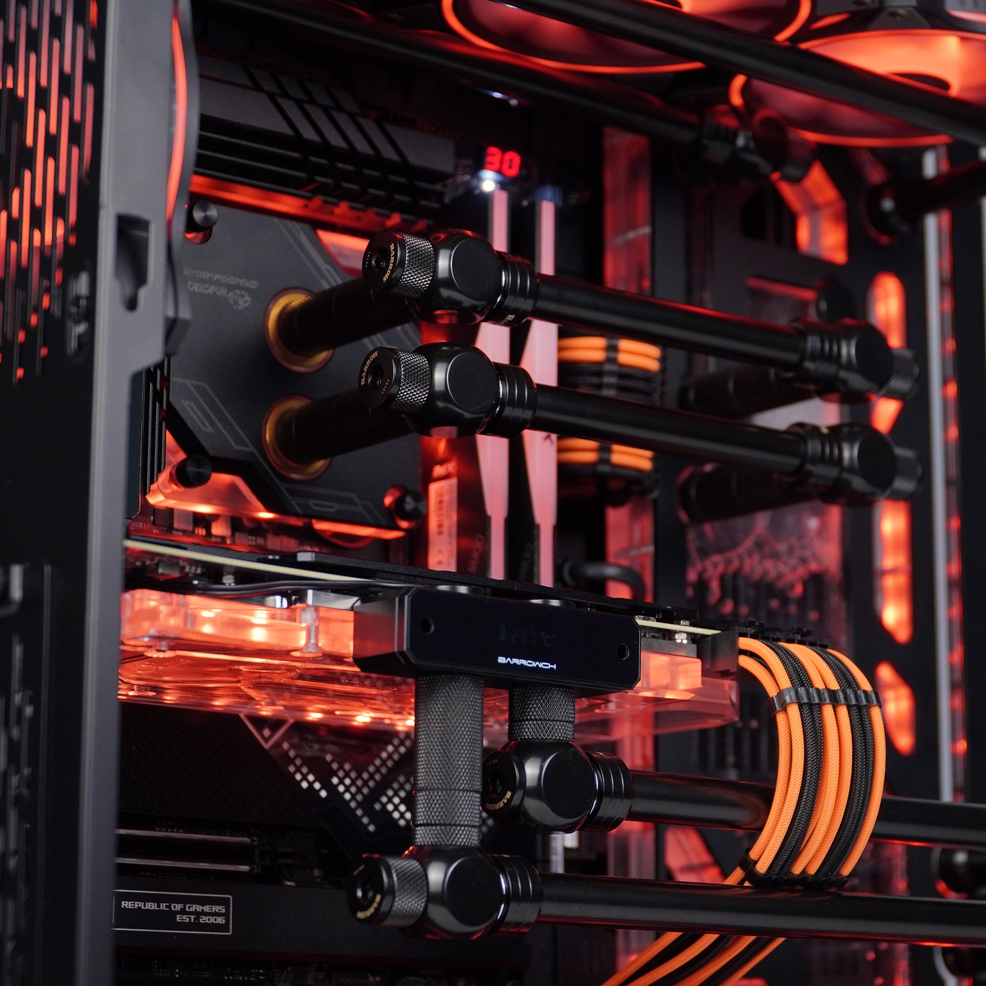 Lian Li PC-O11 Dynamic XL Custom Liquid Cooling Kit