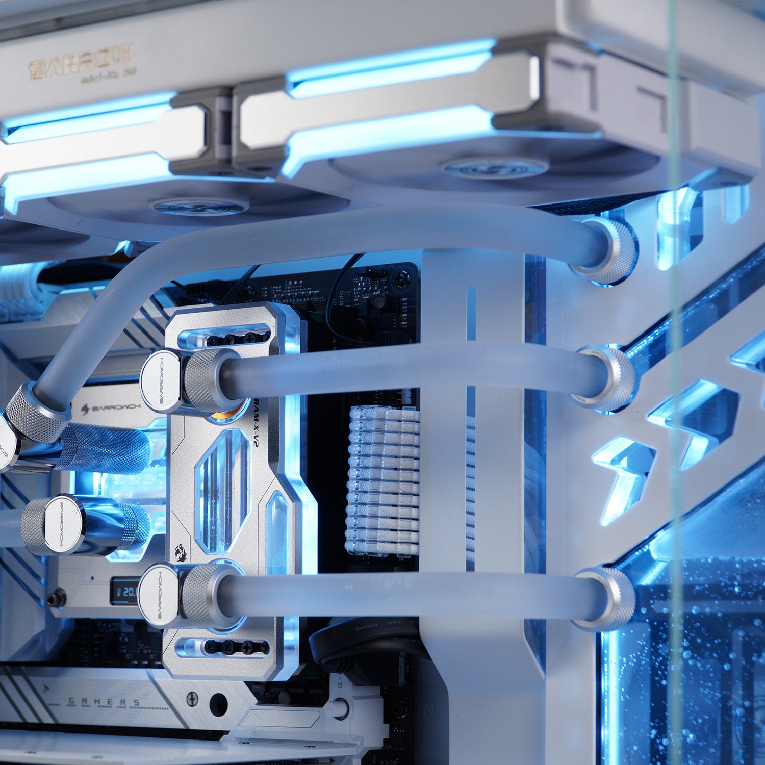 NZXT H9 FLOW Custom Liquid Cooling System Kit