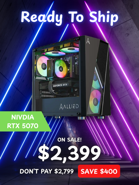 EZR R5-9600X | RTX 5070 - Allied Stinger Black