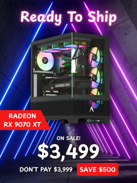 EZR R7-9850X3D | RX 9070 XT - Allied Patriot MKII Black