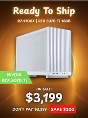 EZR R7-9700X | RTX 5070 Ti 16gb