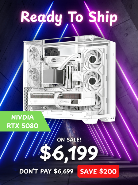 EZR R7-9800X3D | RTX 5080 - Lian Li O11 Vision White