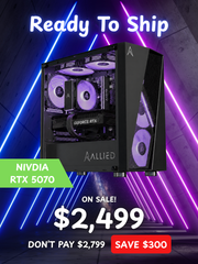EZR R5-9600X | RTX 5070 - Allied Stinger Black