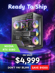 EZS R7-9850X3D | RTX 5080 - Antec C3 Black