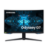 Pre-owned 27" QHD 240hz Odyssey G75T Curved QLED Gaming Monitor