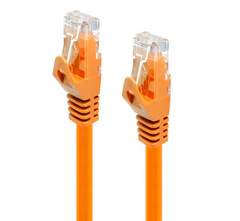 1m Cat 6 Network Cable - Orange