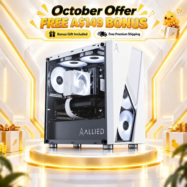 EZR R5-9600X | RTX 5060 - Allied Stinger White